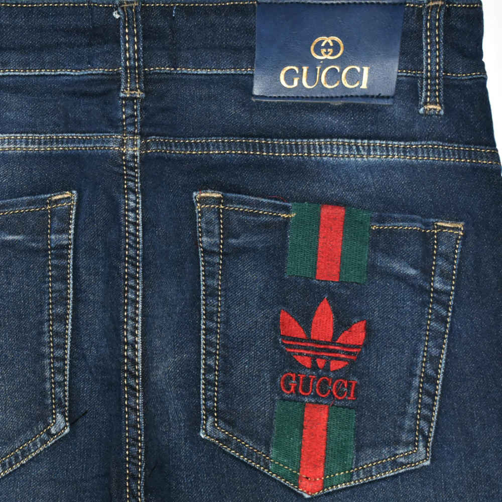 Gucci Blue Premium Quality Jeans-thumb-3