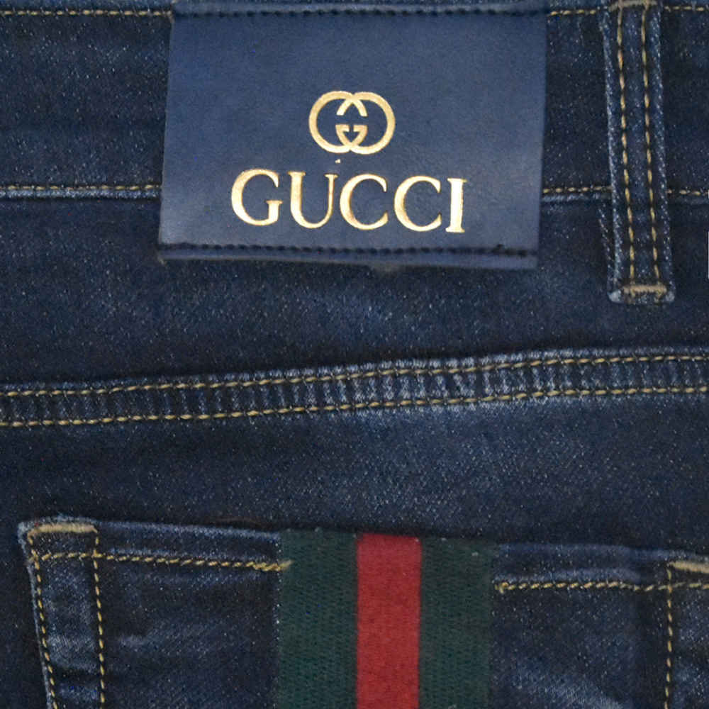Gucci Blue Premium Quality Jeans-thumb-4