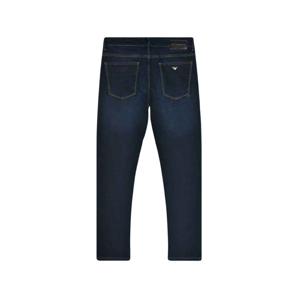 Giorgio Armani Dark Blue Premium Quality Jeans-thumb-5