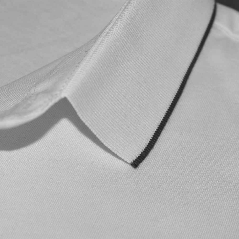 Giorgio Armani logo Embroidered White T-shirt-thumb-4