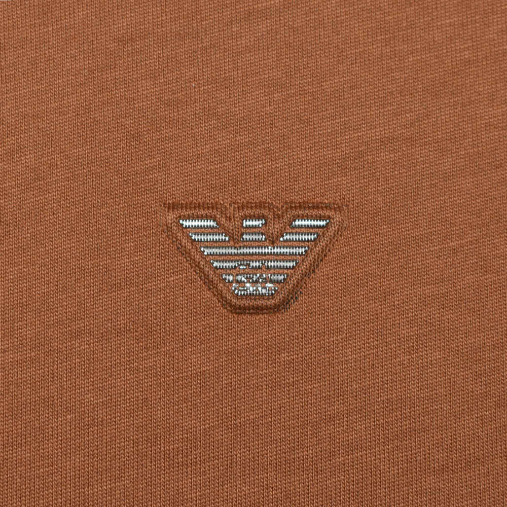 Giorgio Armani Brown Premium Quality Polo Tees-3