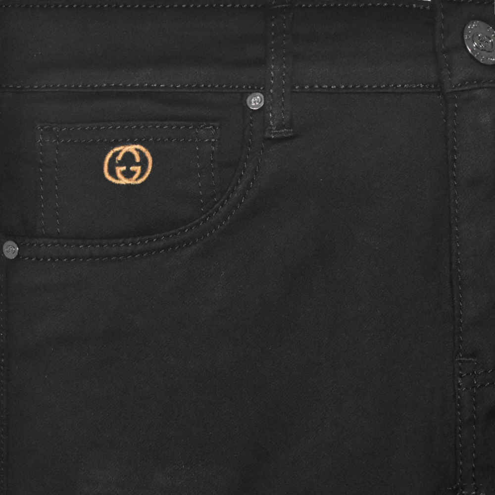 Gucci Black Premium Quality Jeans-thumb-2