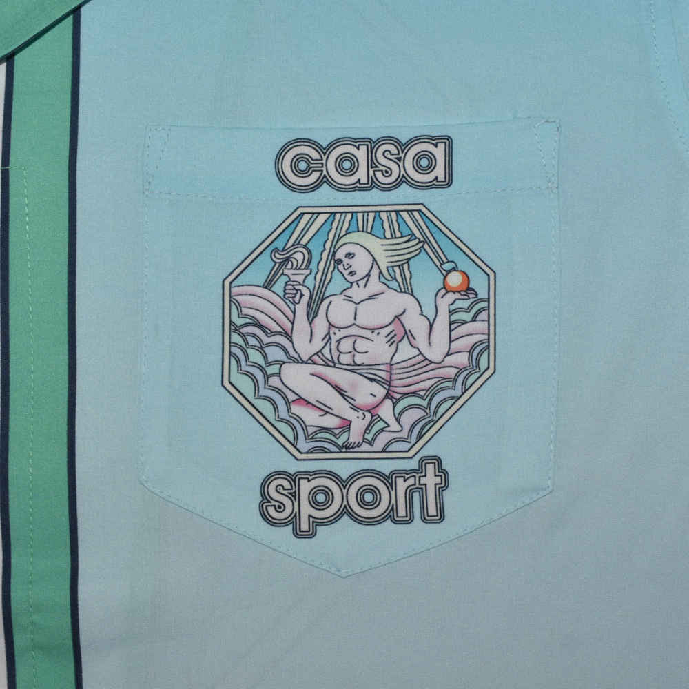 Casablanca Sky Blue Premium Quality Shirt-3