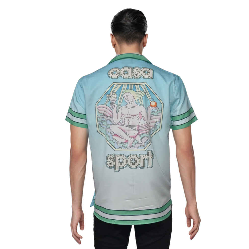 Casablanca Sky Blue Premium Quality Shirt-1