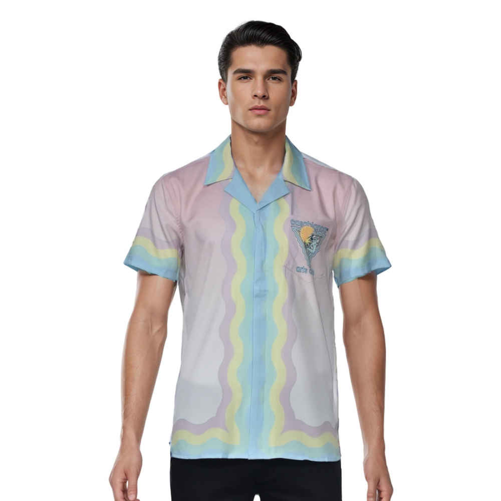 Casablanca Pink Premium Quality Shirt-thumb-0