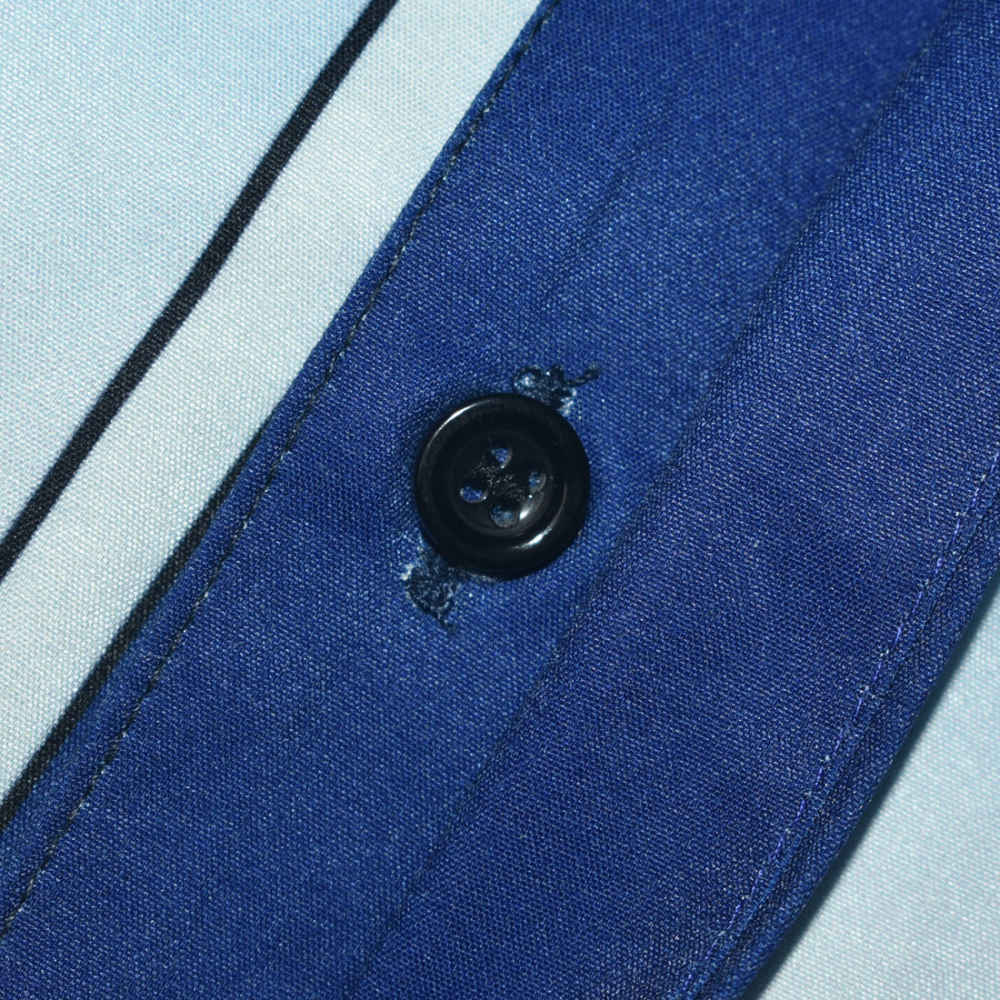 Casablanca Blue Premium Quality Half Sleeves Shirt-4