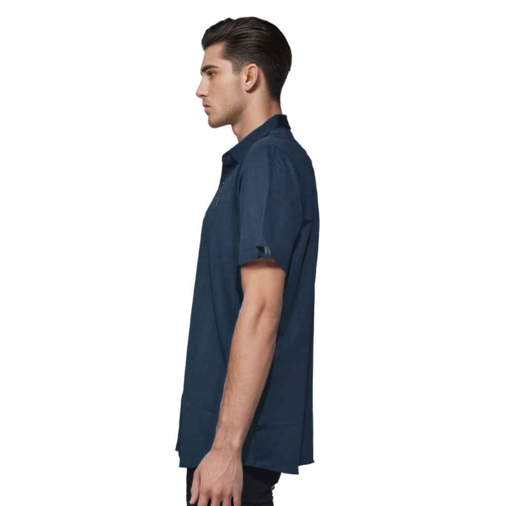 Burberry TB Embossed Blue Premium Shirt-thumb-2