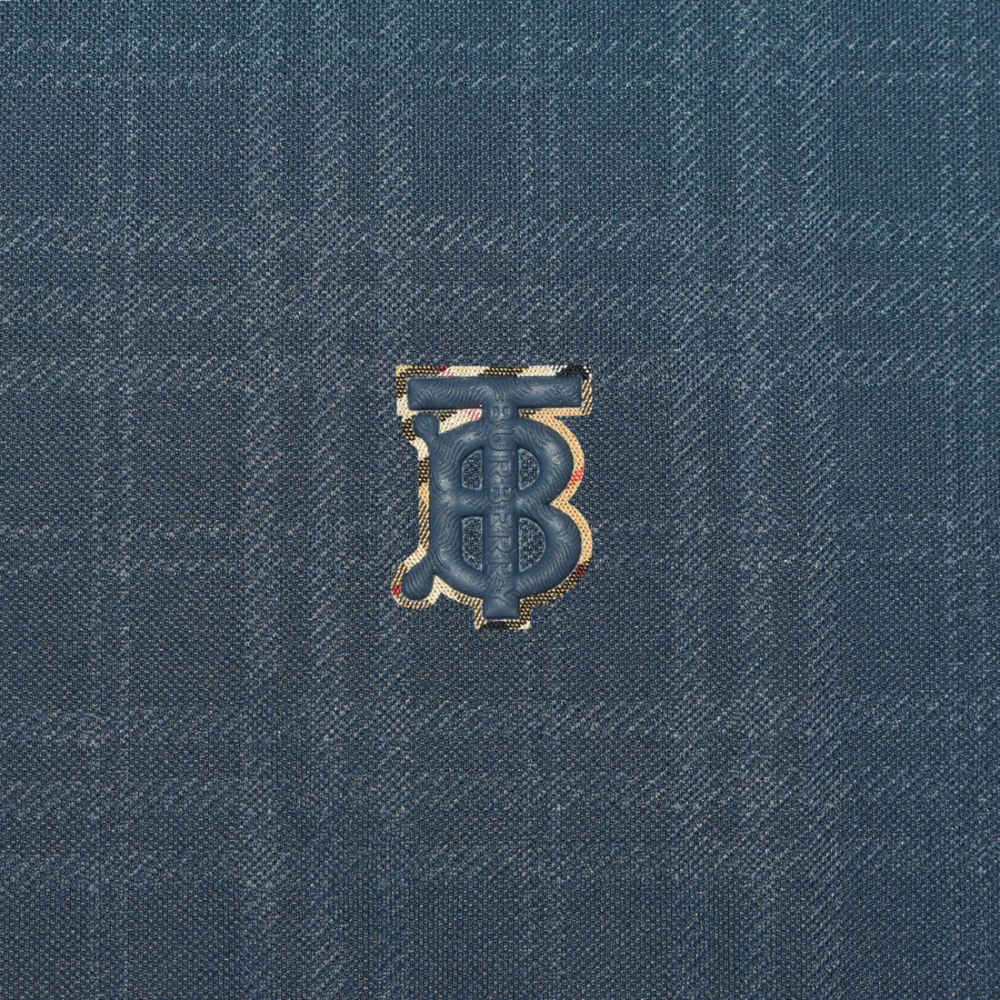 Burberry TB Embossed Blue Premium Shirt-thumb-3