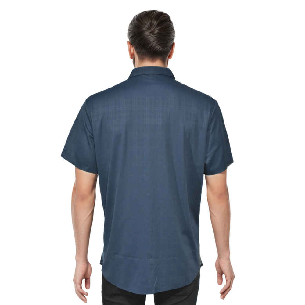 Burberry TB Embossed Blue Premium Shirt-thumb-1