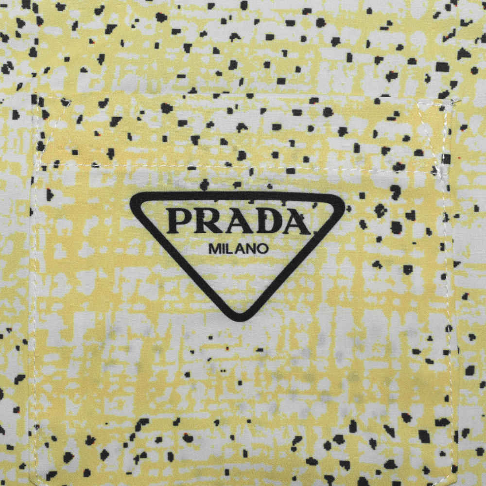 Prada Double Match Bandana Print Shirt-thumb-3