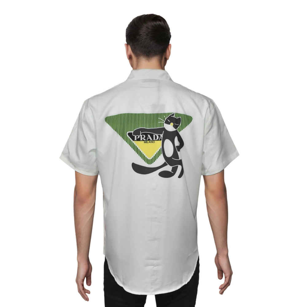 Prada White Premium Quality Shirt-1
