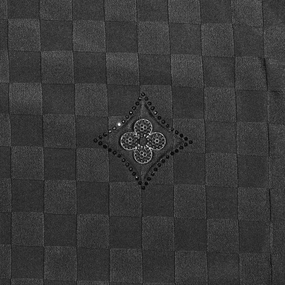 Louis Vuitton Black Premium Quality Polo T-shirt-3