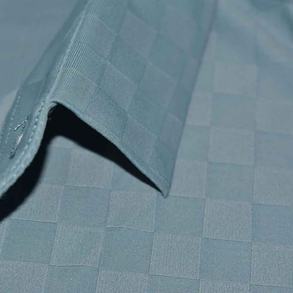 Louis Vuitton Sky Blue Premium Cotton Polo T-shirt-thumb-4