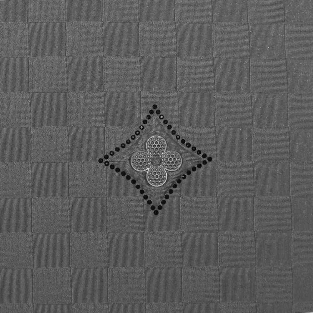 Louis Vuitton Grey Premium Cotton Polo T-shirt-thumb-3