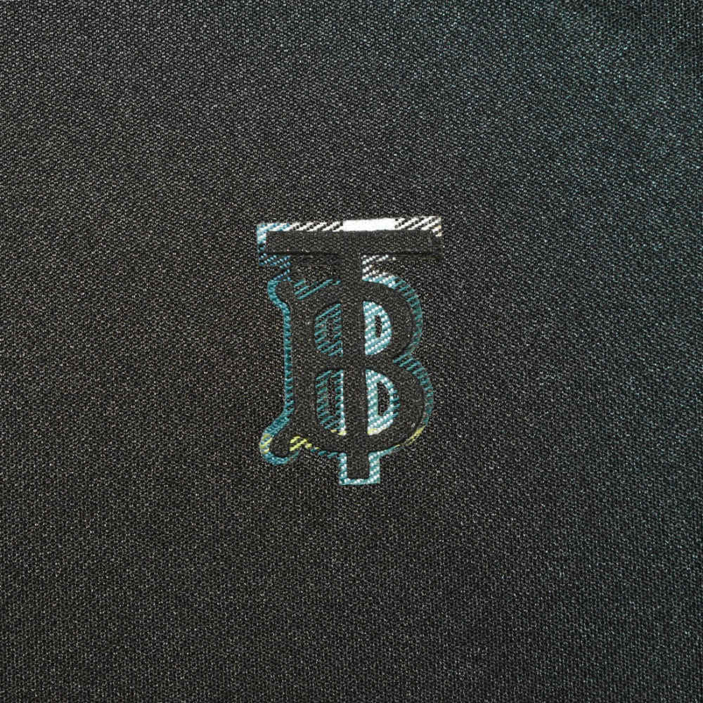 Burberry Black Premium Quality Polo T-shirt-thumb-3
