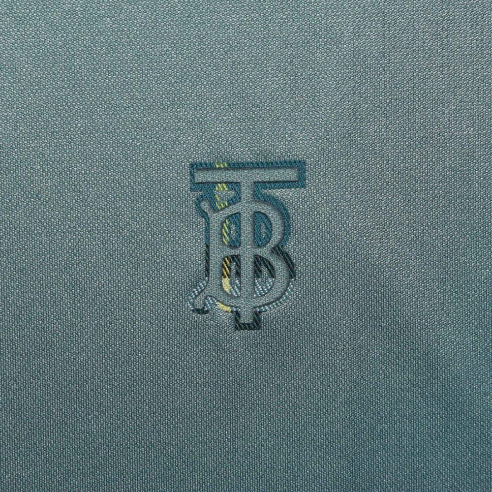 Burberry Green Premium Quality Polo Tees-3