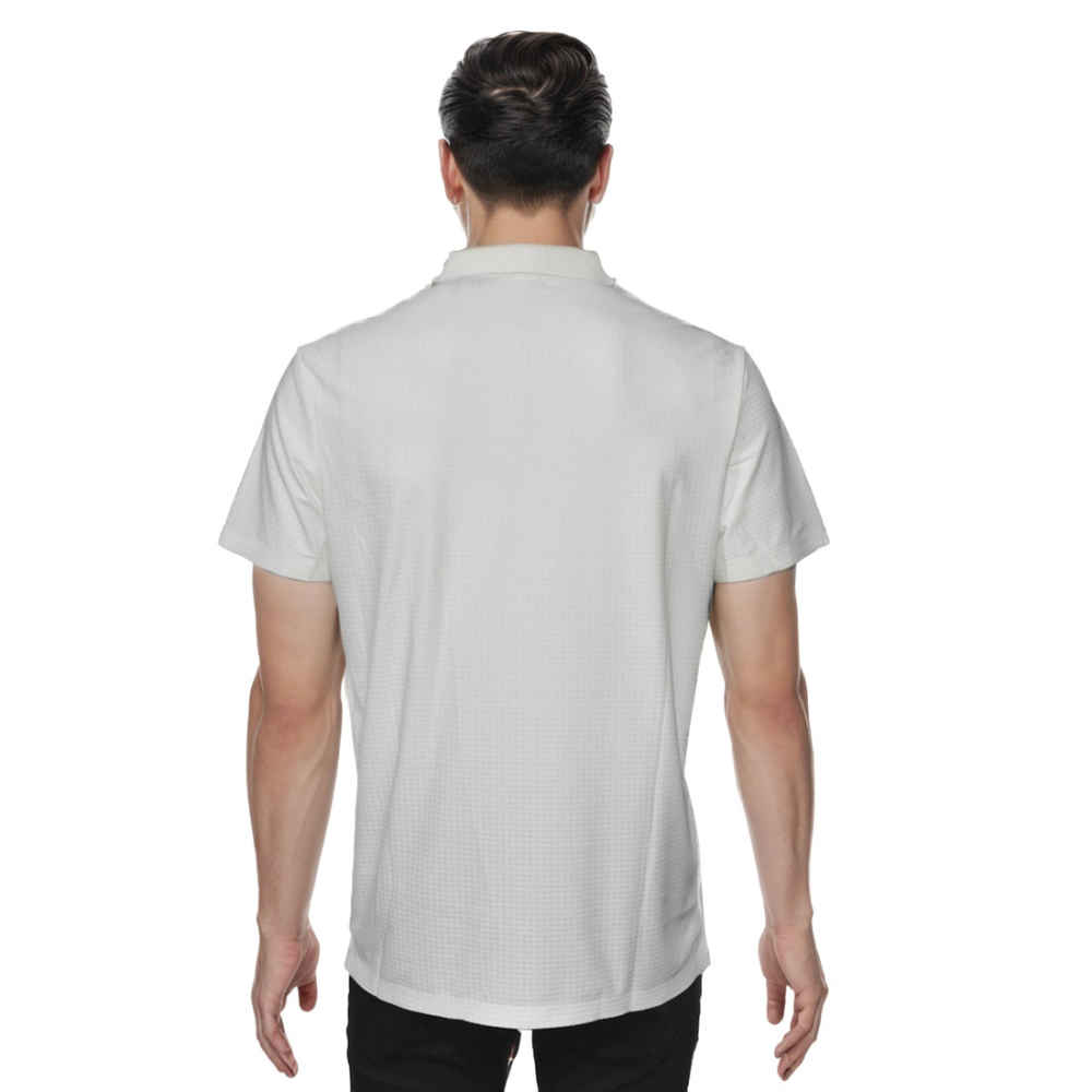 Prada White Premium Luxury Polo T-shirt-thumb-1