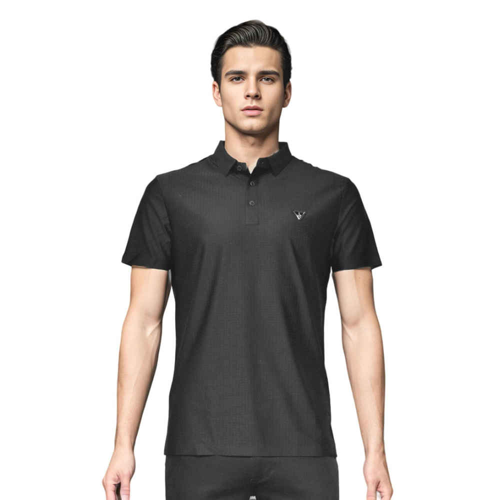Prada Black Premium Quality Polo T-shirt-thumb-0