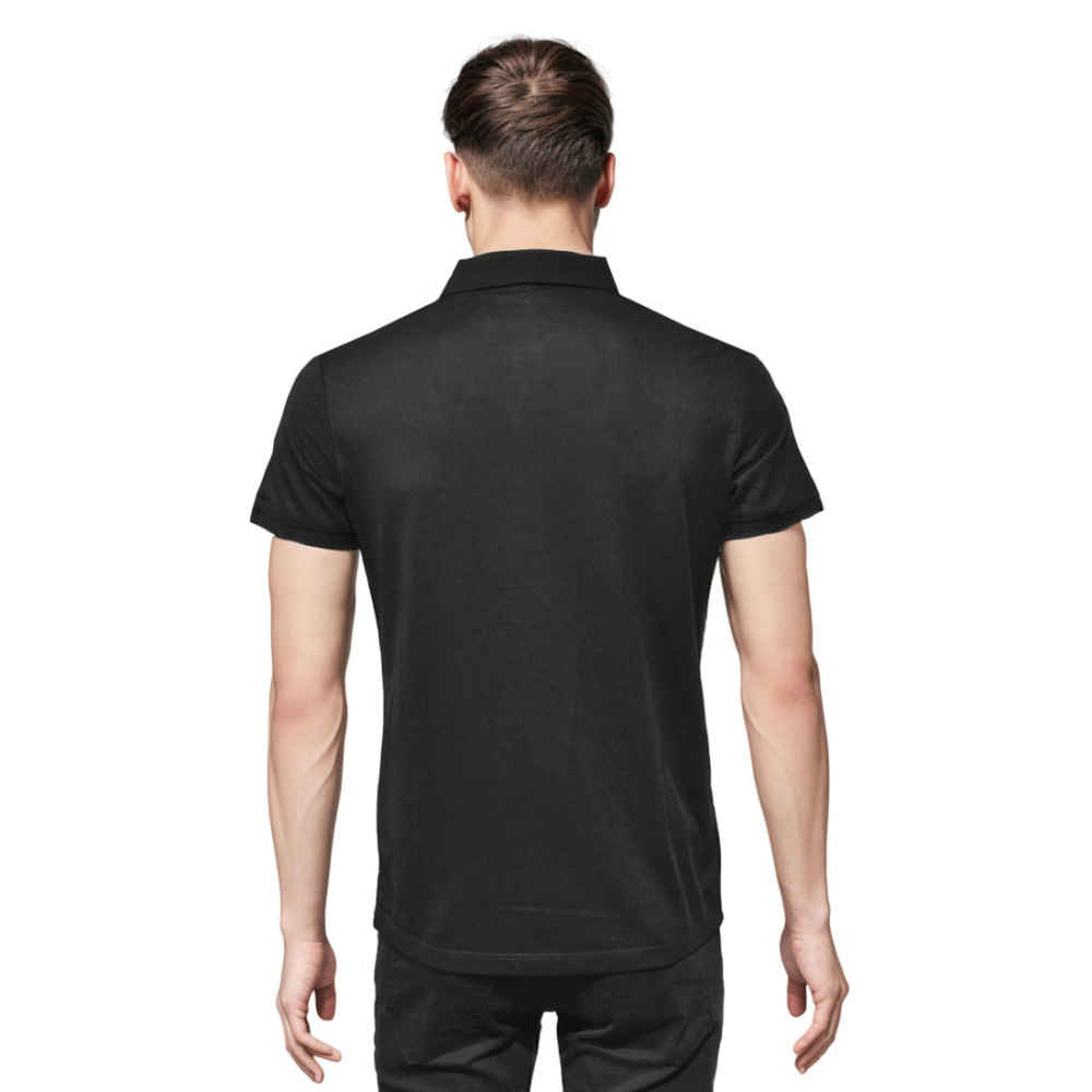 Velentino Black Premium Quality Polo T-shirt-thumb-1