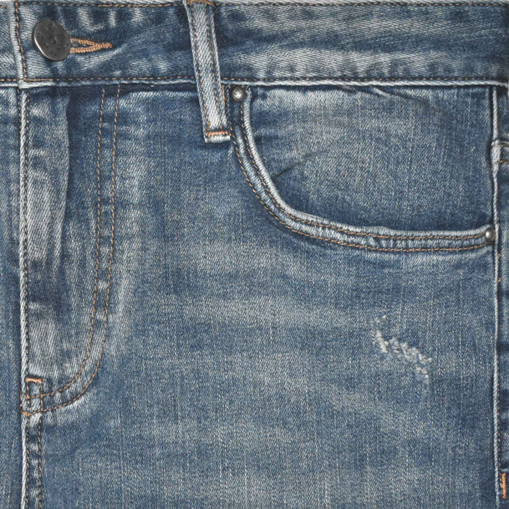 Louis Vuitton Blue Premium Quality Denim Jeans-1