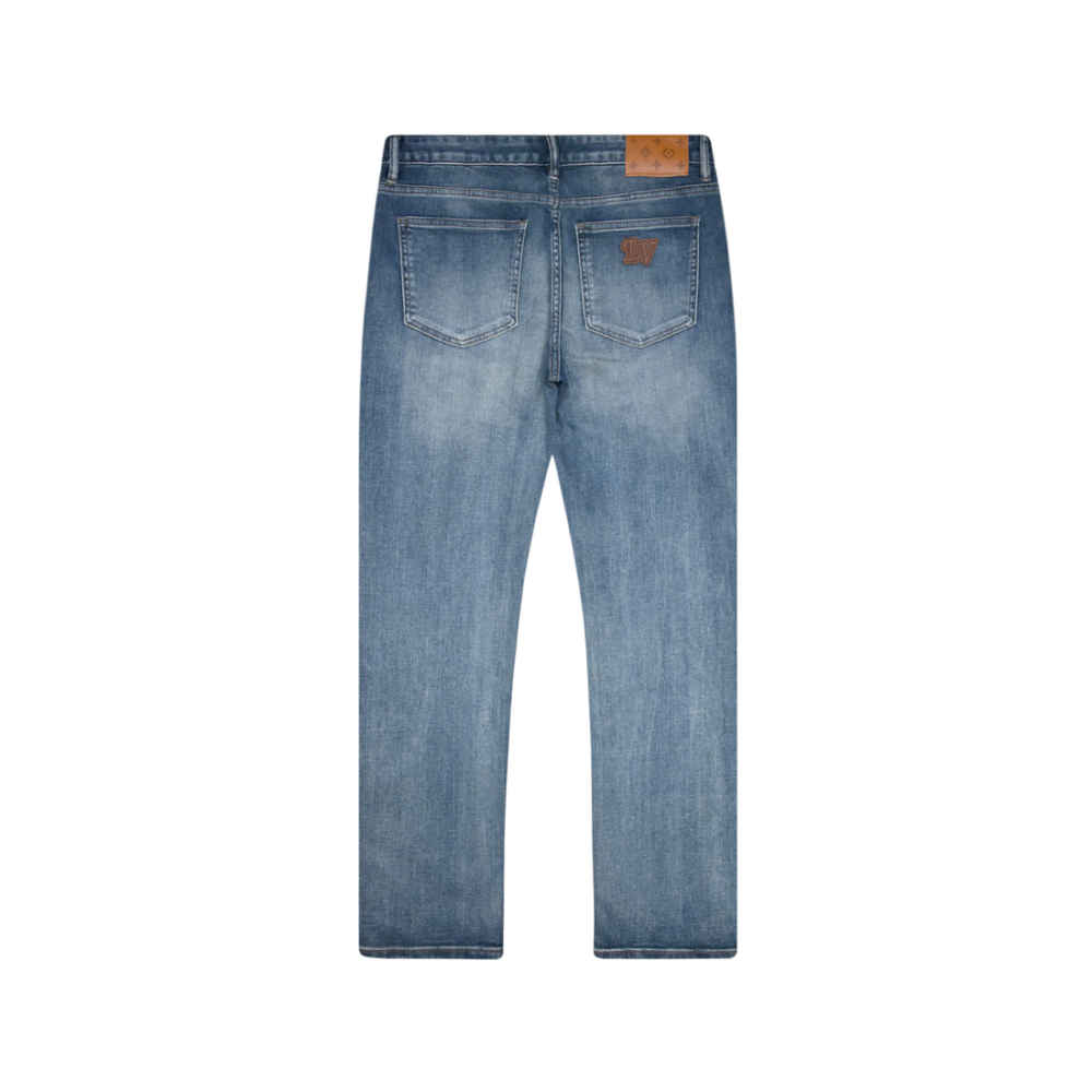 Louis Vuitton Blue Premium Quality Denim Jeans-5