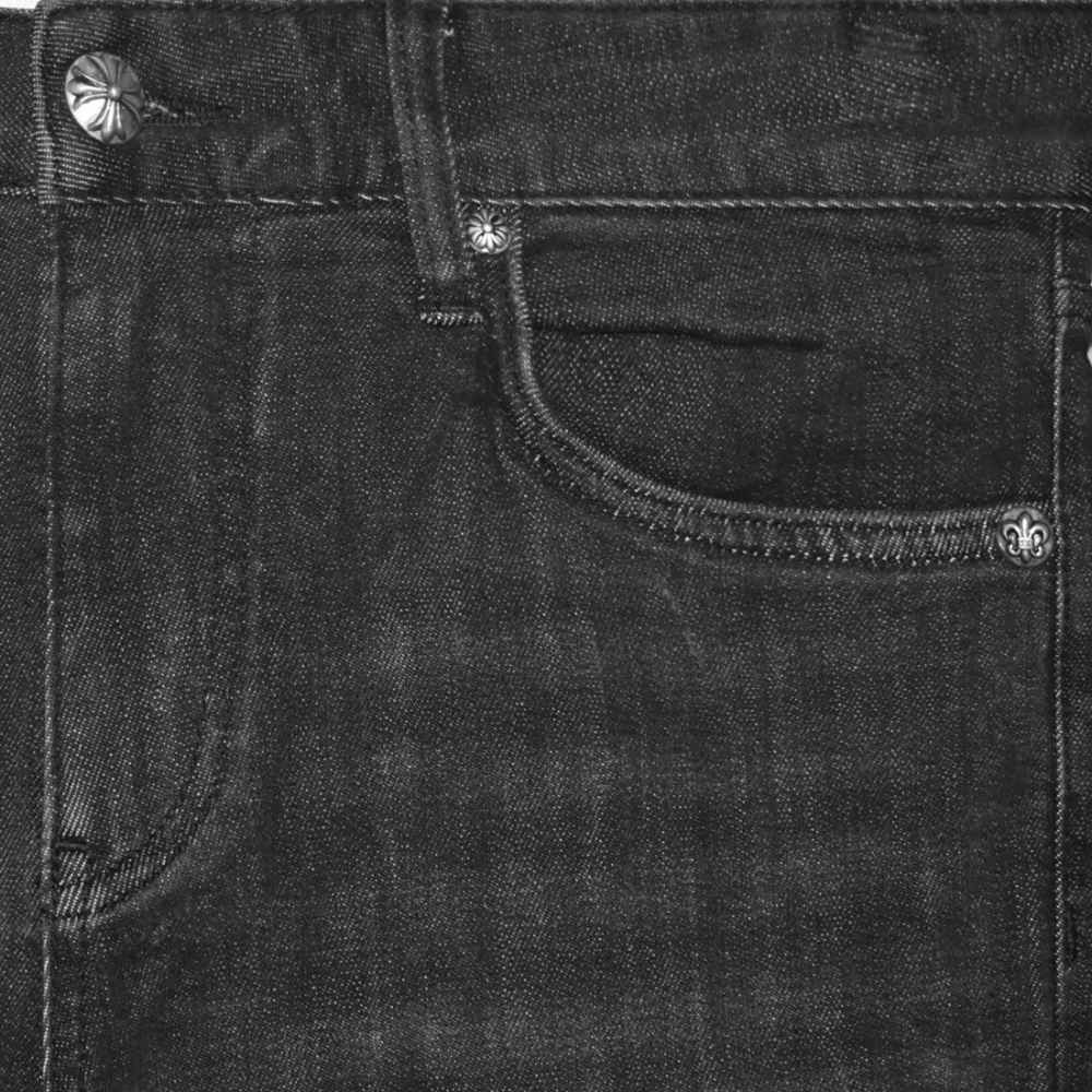 Chrome Hearts Black Premium Quality Jeans-1