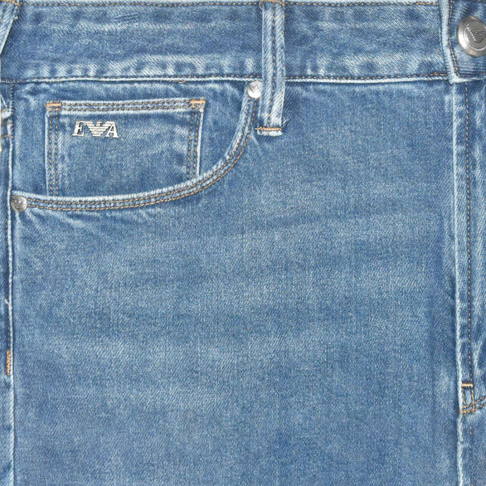 Emporio Armani Blue Premium Quality Jeans-thumb-2