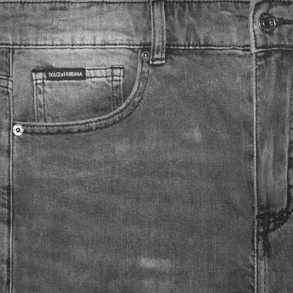 Dolce & Gabbana Grey Premium Quality Jeans-thumb-2