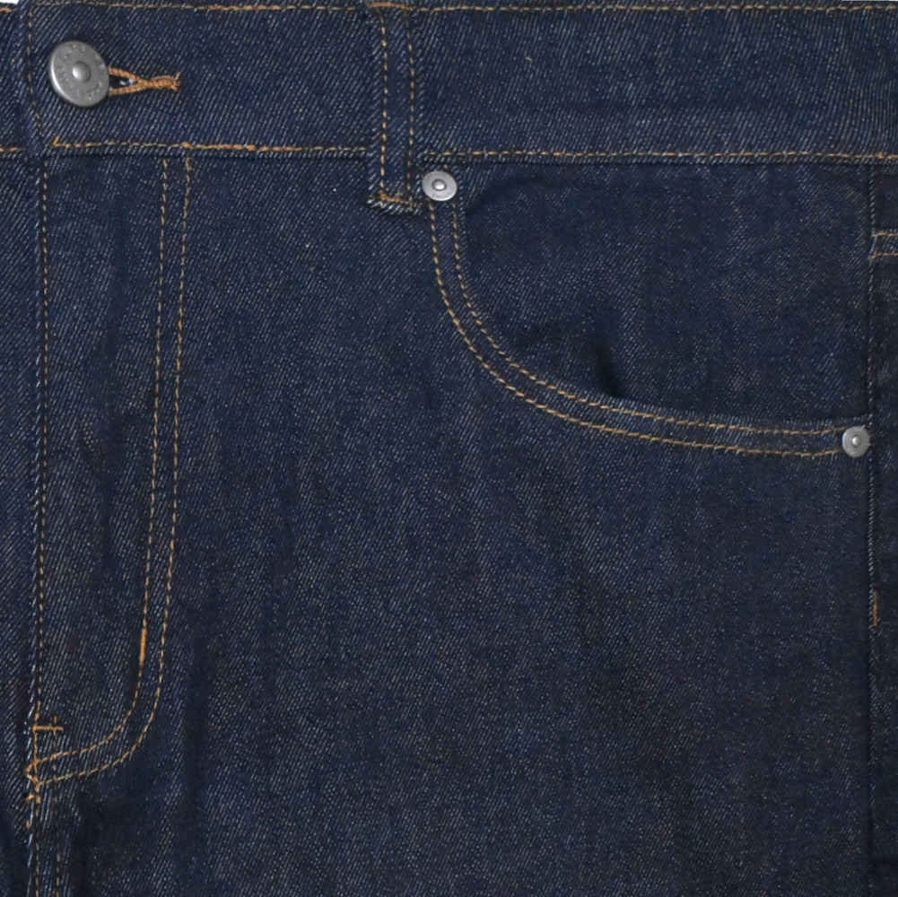 Burberry Dark Blue Premium Logo on Pocket Jeans-thumb-1