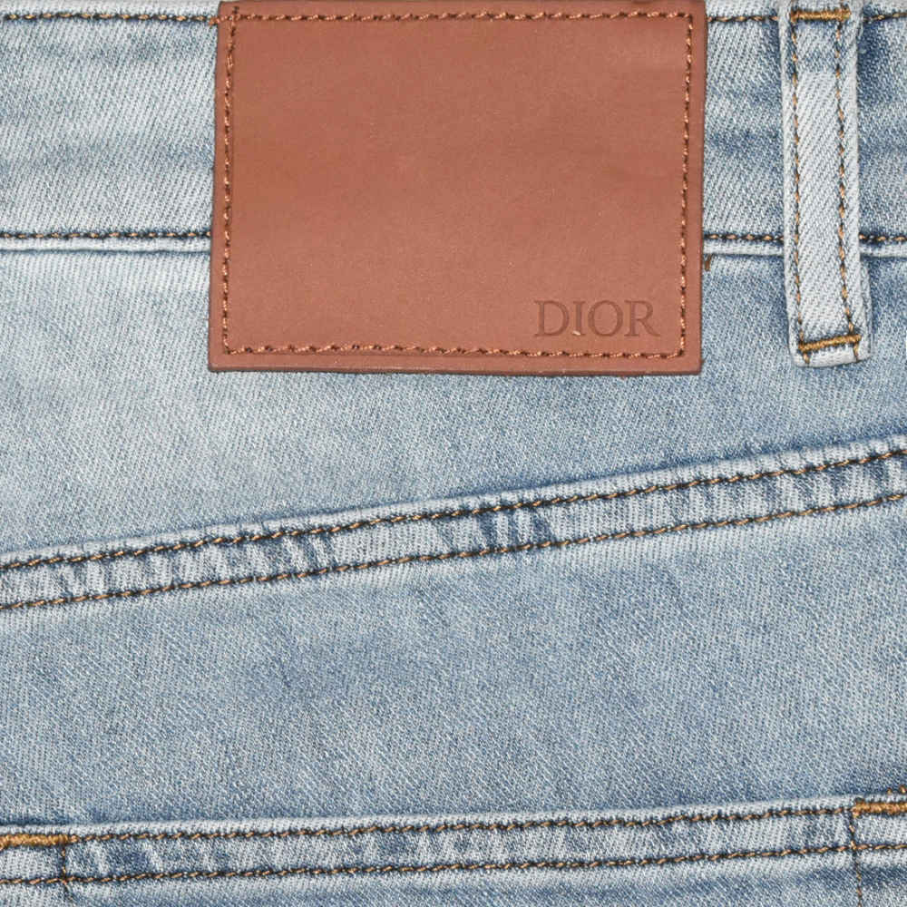 Dior Light Blue Premium Quality Jeans-4