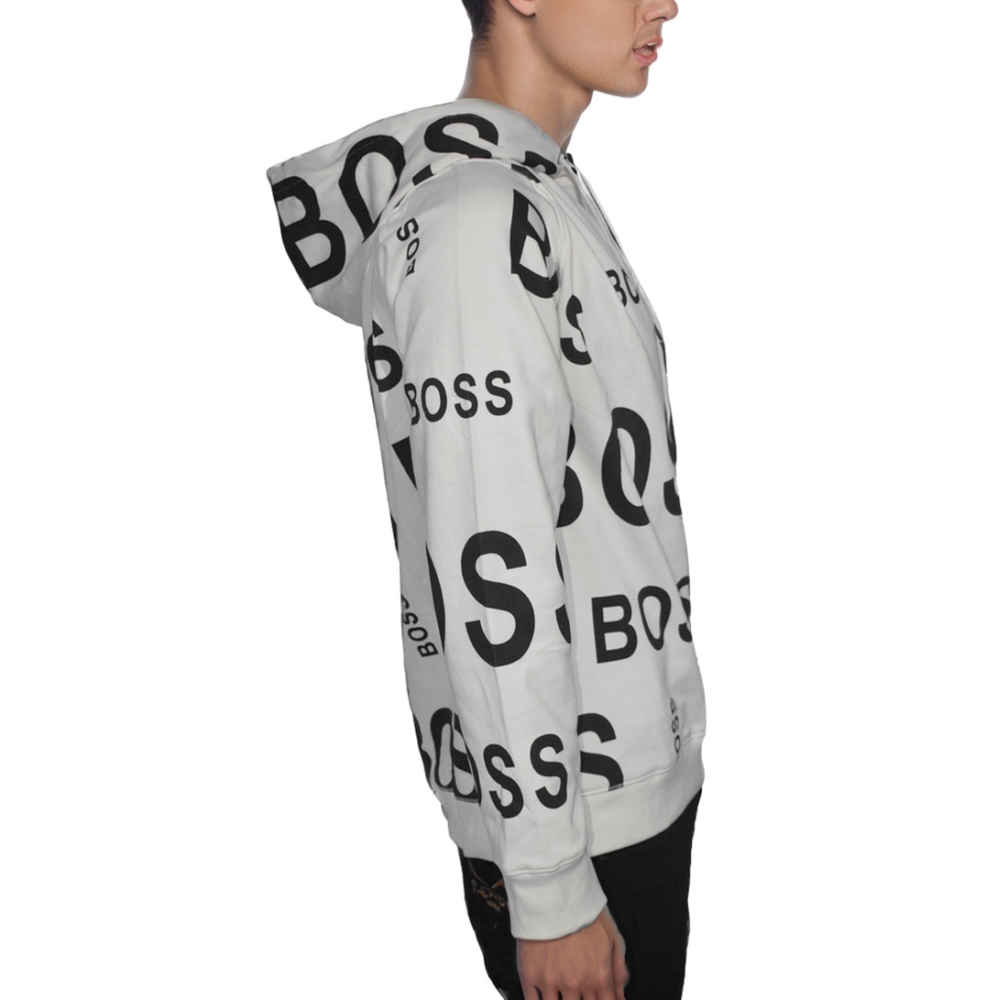 BOSS White Premium Quality Hoodie-2