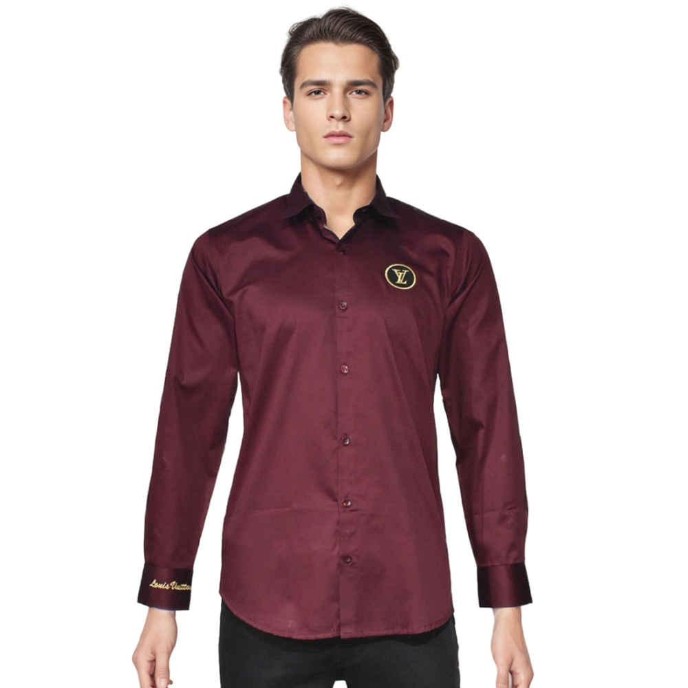 Louis Vuitton Wine Premium Quality Shirt-6
