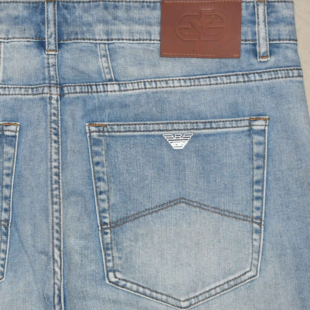 Emporio Armani Light Blue Premium Quality Jeans-3