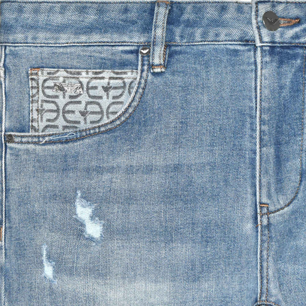 Emporio Armani Light Blue Premium Quality Jeans-2
