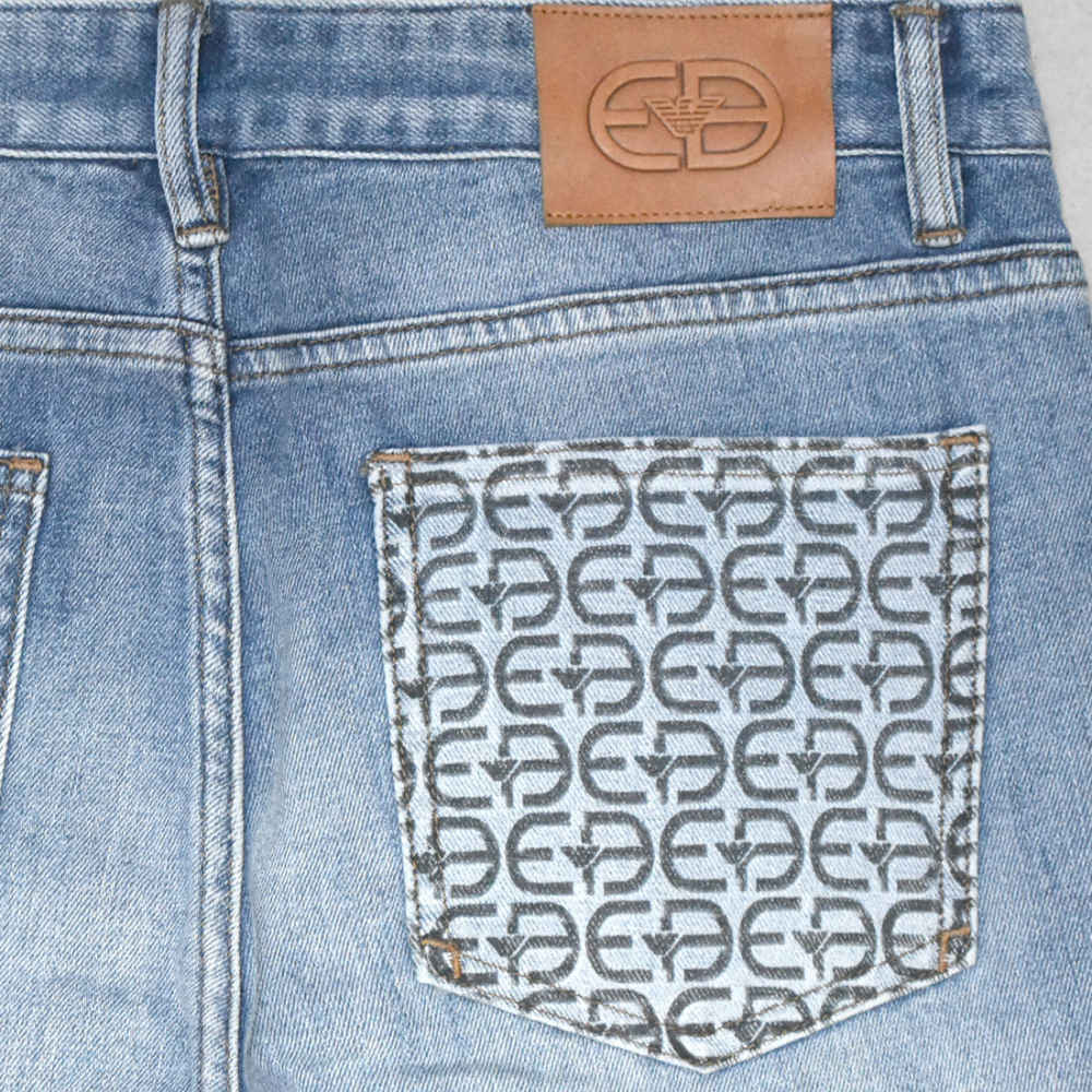 Emporio Armani Light Blue Premium Quality Jeans-4