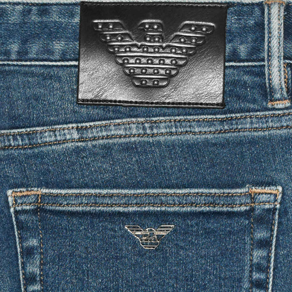 Emporio Armani Blue Premium Quality Jeans-thumb-4