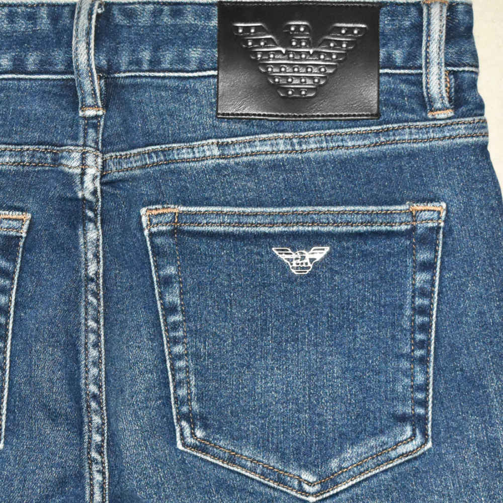 Emporio Armani Blue Premium Quality Jeans-thumb-3