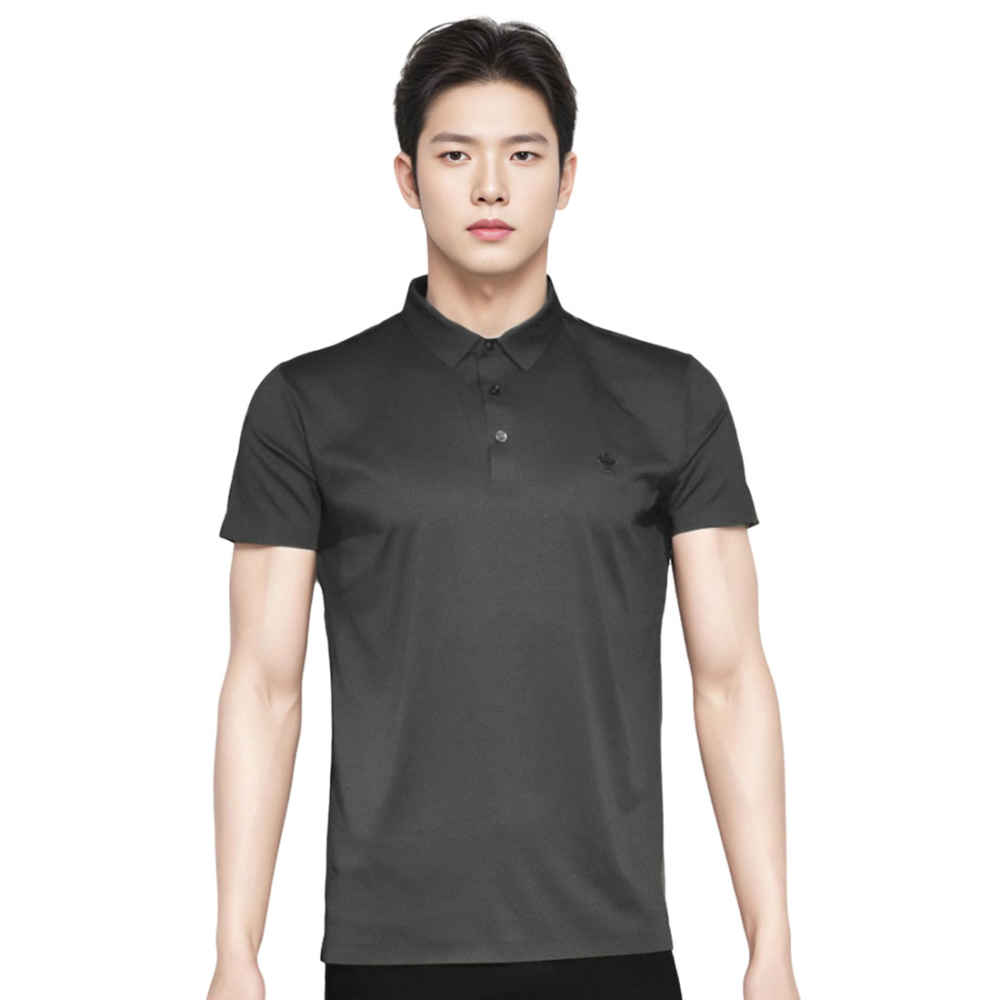Versace Grey Premium Quality Polo T-shirt-thumb-0
