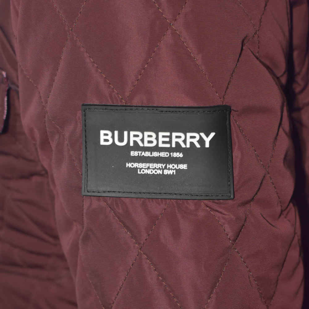 Burberry Wine Premium Quality Jacket-thumb-3