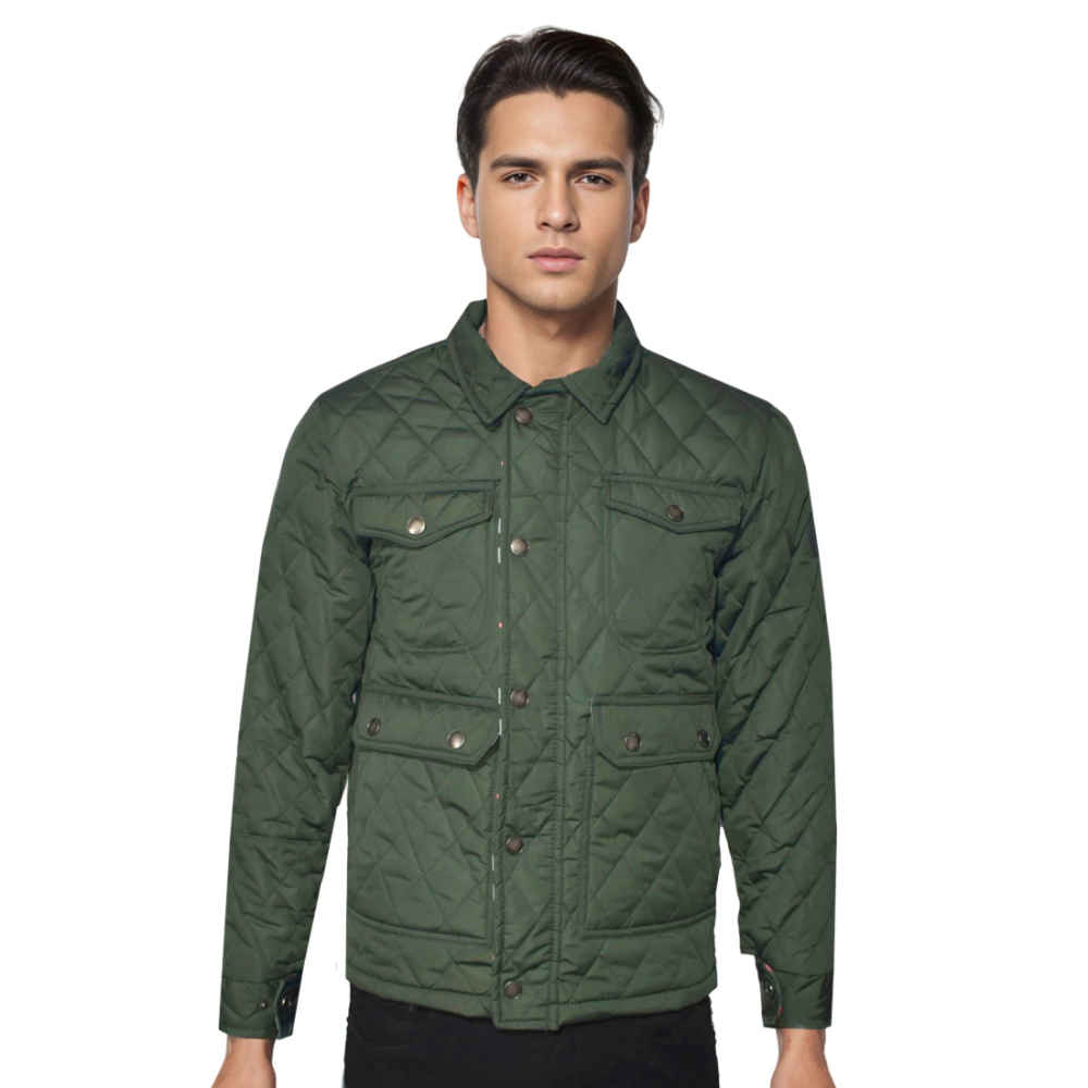 Burberry Green Premium Quality Jacket-thumb-1