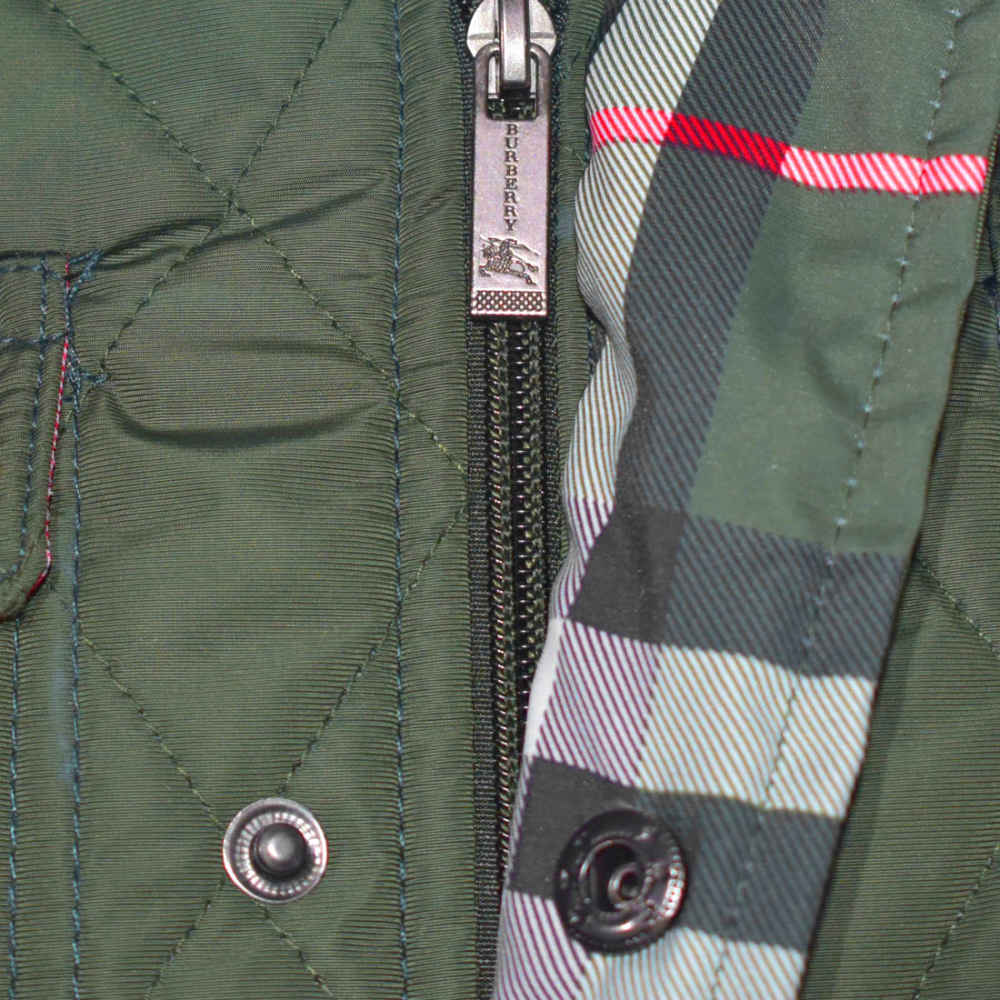 Burberry Green Premium Quality Jacket-thumb-3