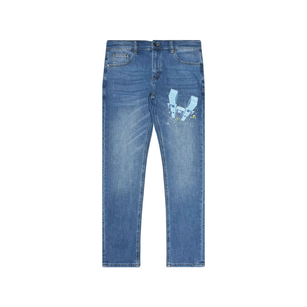 Hermes Blue Premium Quality Jeans-thumb-0