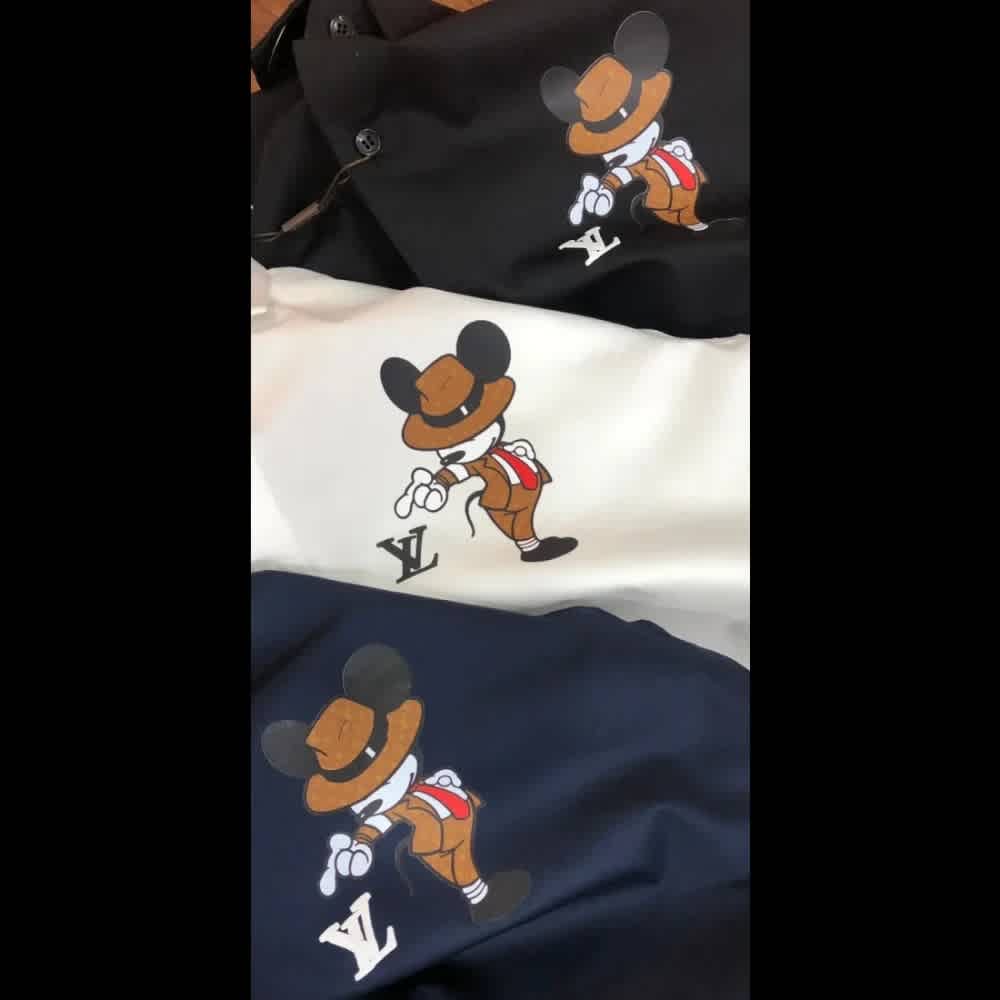 Louis Vuitton Black Premium Quality Shirt-2