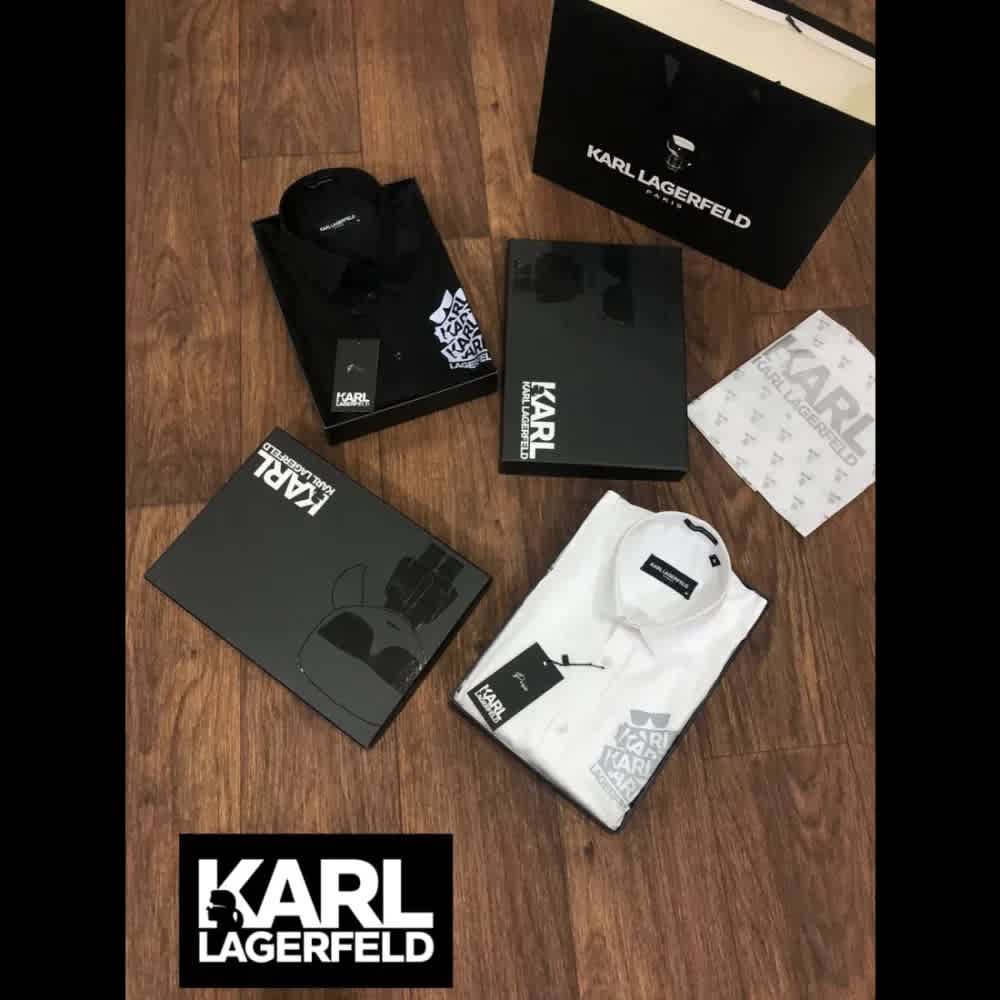 Karl Lagerfeld Black Premium Quality Shirt-2