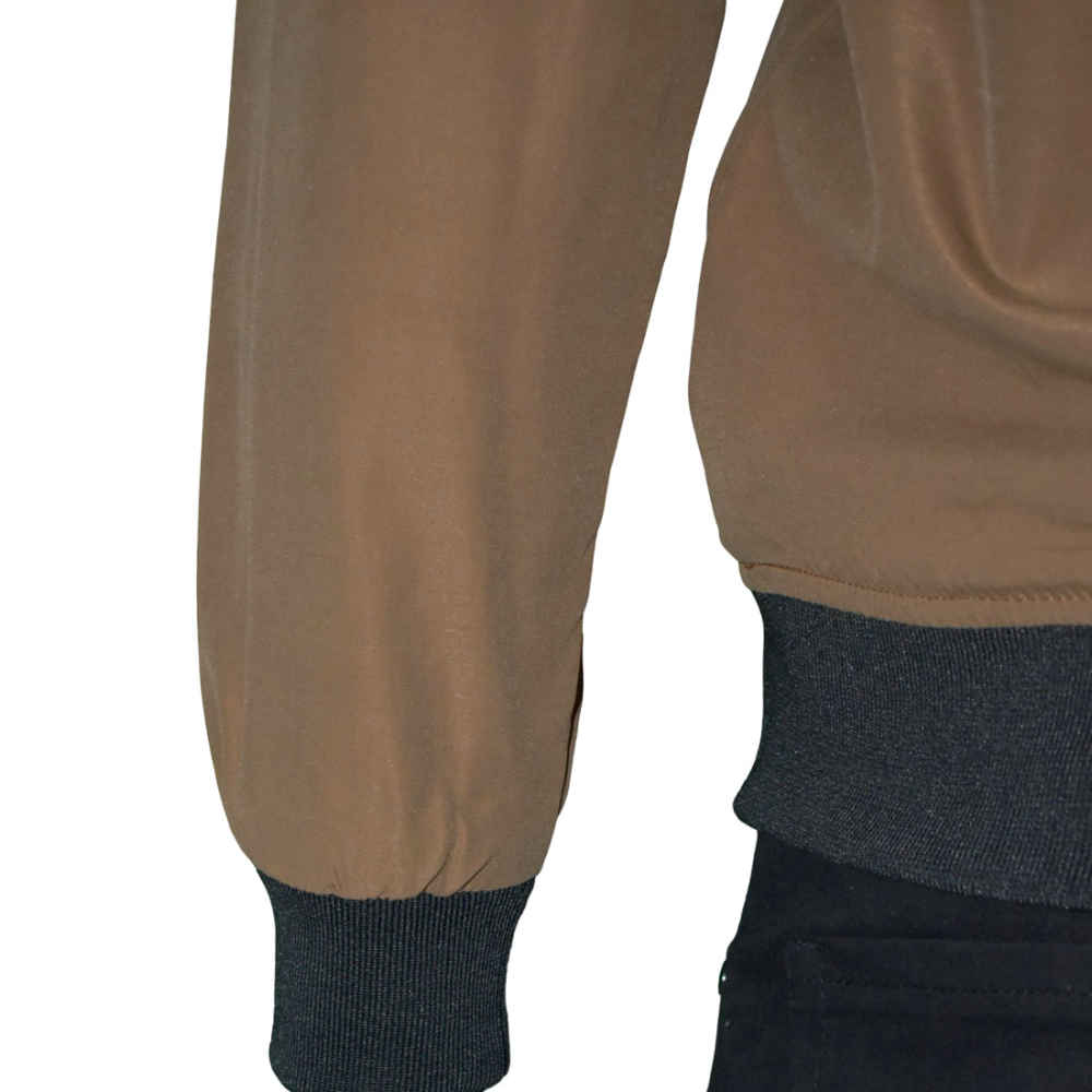 Armani Exchange Eagle Print Brown Premium Jacket-5