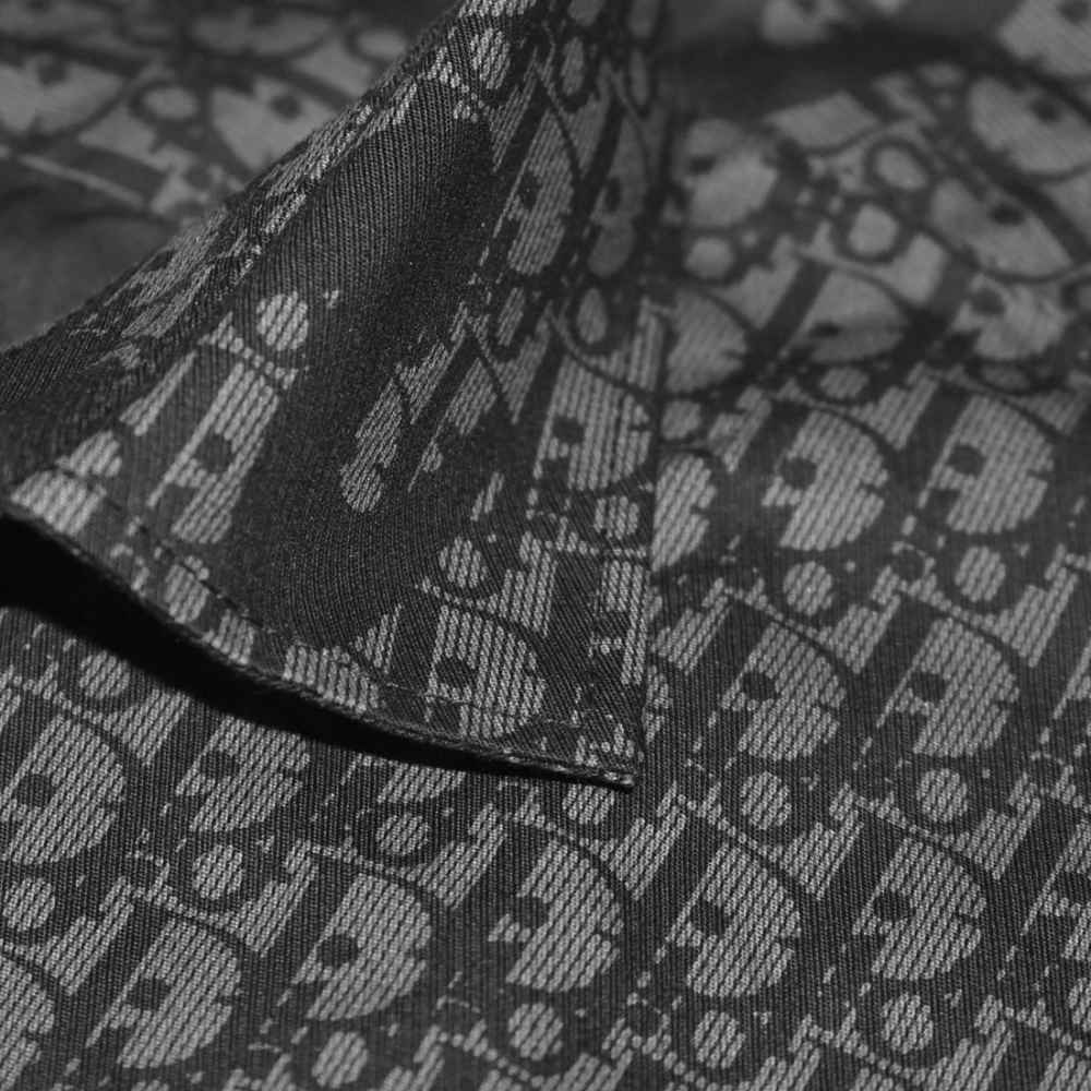 Dior Printed Black Premium Cotton Luxury Shirt-4