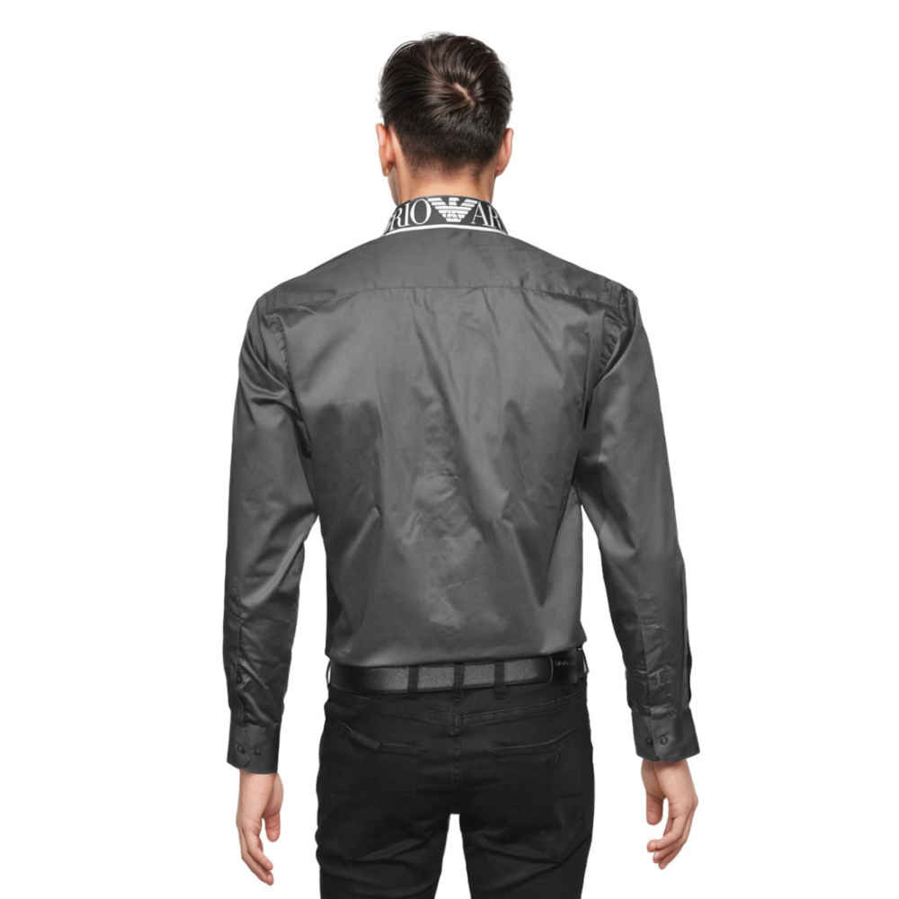 Emporio Armani Grey Premium Luxury Shirt-1