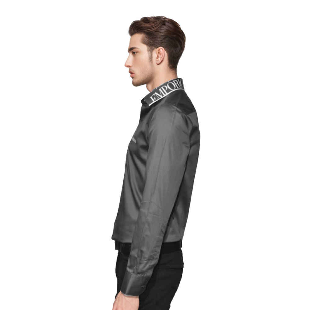 Emporio Armani Grey Premium Luxury Shirt-2