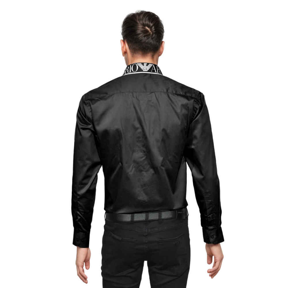 Emporio Armani Black Premium Quality Shirt-1