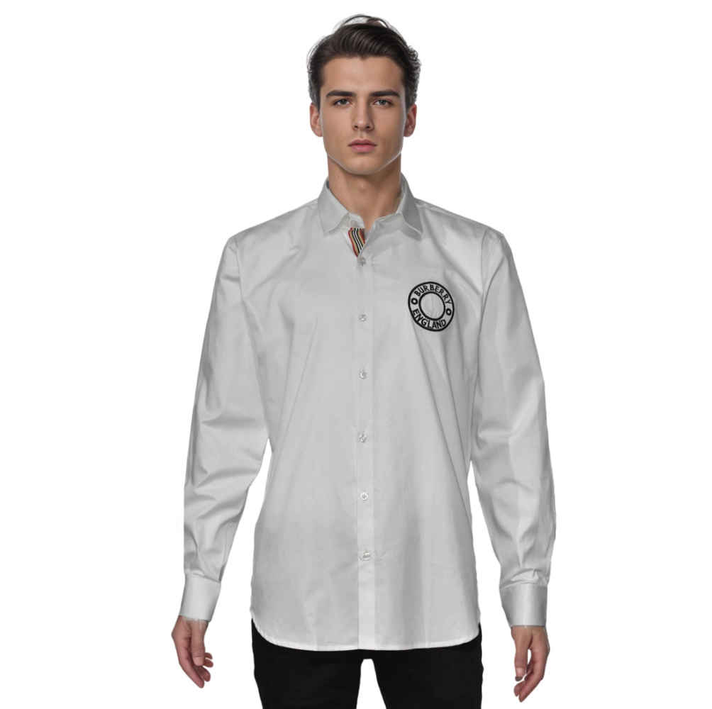Burberry White Premium Quality Shirt-6